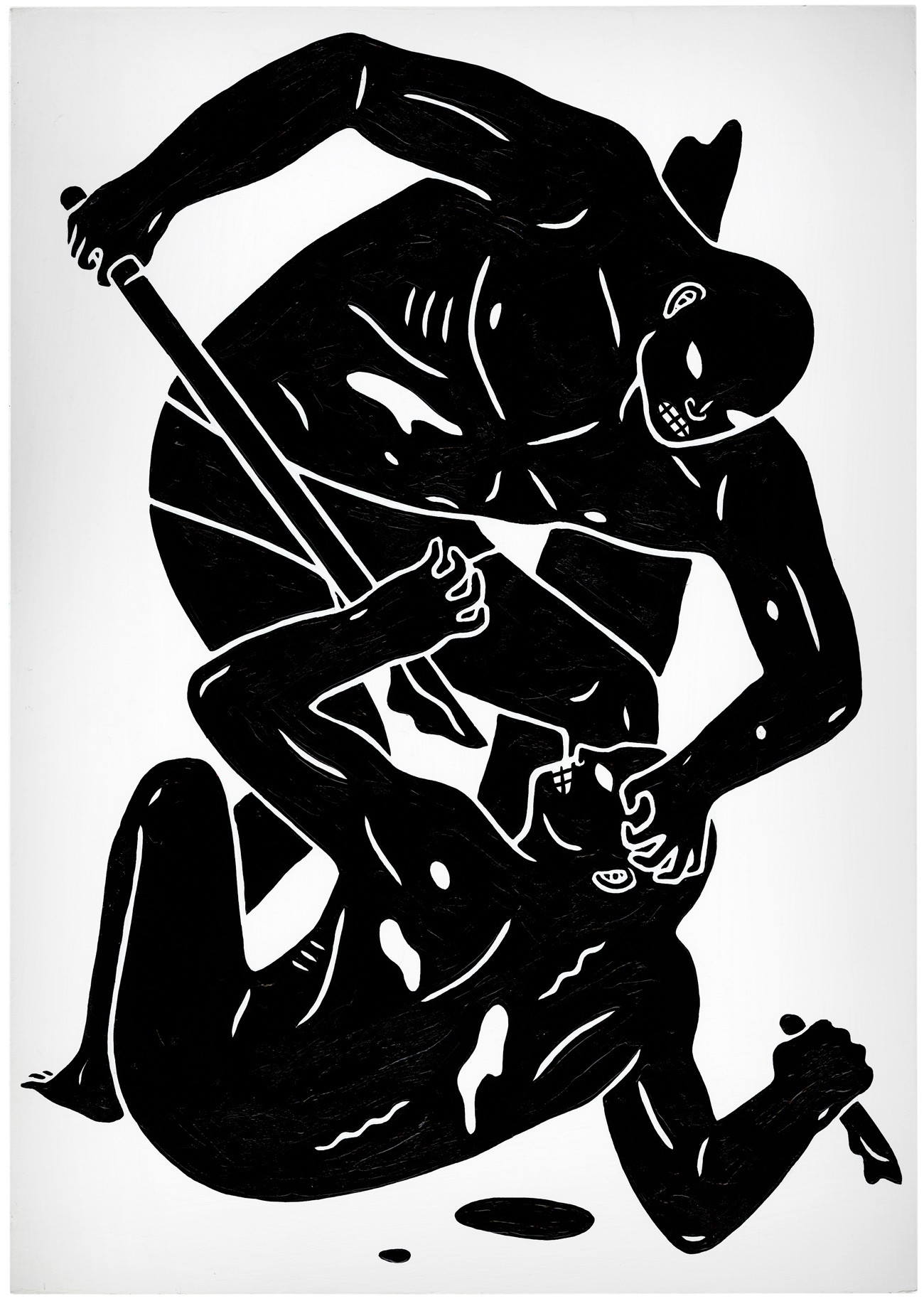 By the Sword (white), 2014 — 8.5